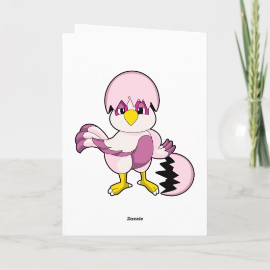 Papagei in Ei mit Eggshell.PNG Karte (Rückseite)