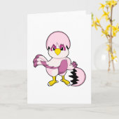 Papagei in Ei mit Eggshell.PNG Karte (Gelbe Blume)