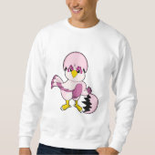 Papagei in Ei mit Eggshell.PNG Sweatshirt (Vorderseite)
