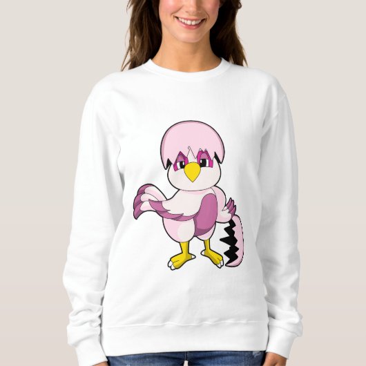 Papagei in Ei mit Eggshell.PNG Sweatshirt (Vorderseite)