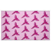 Papagei in Flight, Fuchsia und Eispink Stoff (Fat Quarter (45,7 x 55,9 cm))