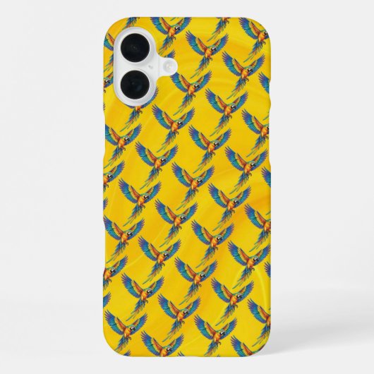 Papagei iPhone Hülle (Rückseite)