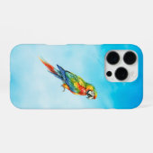Papagei iPhone Hülle (Rückseite (Horizontal))