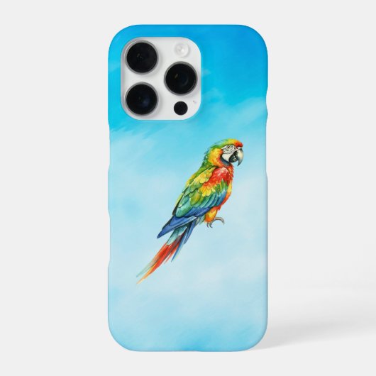 Papagei iPhone Hülle (Rückseite)