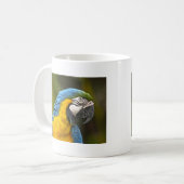 Papagei Kaffeetasse (Vorderseite Links)