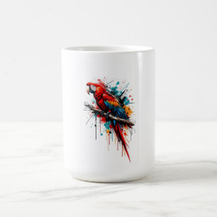 Papagei Kaffeetasse