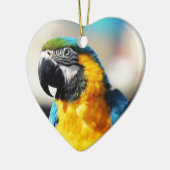 Papagei Keramik Ornament (Links)