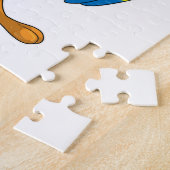 Papagei & Kokosnuss mit Trinkstroh Puzzle (Seite)