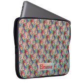 Papagei Laptopschutzhülle (Vorne Rechts)