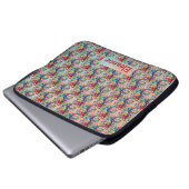 Papagei Laptopschutzhülle (Vorne Knopf)