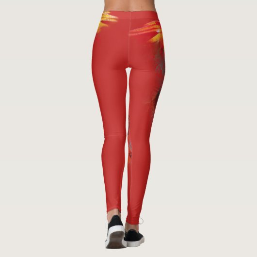 Papagei Leggings (Rückseite)