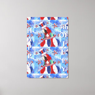 Papagei Leinwanddruck