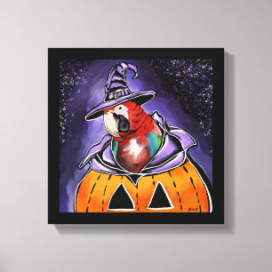 Papagei Leinwanddruck