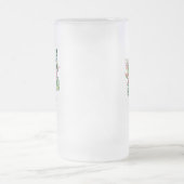 Papagei Mattglas Bierglas (Mittel)