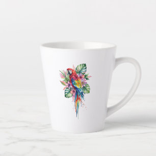 Papagei Milchtasse