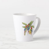 Papagei Milchtasse (Rechte Ecke)