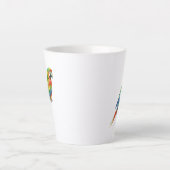 Papagei Milchtasse (Vorderseite)