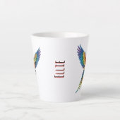 Papagei Milchtasse (Vorderseite)