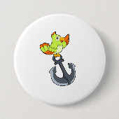 Papagei mit Anchor Button (Vorderseite)