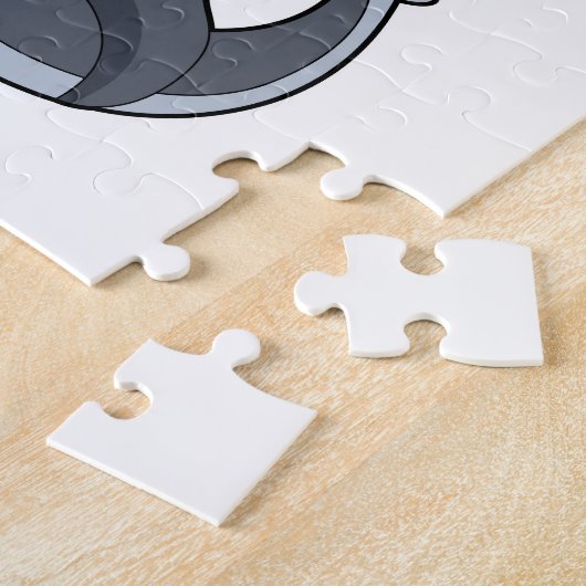 Papagei mit Anchor Puzzle (Seite)