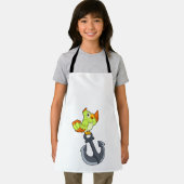 Papagei mit Anchor Schürze (Insitu)