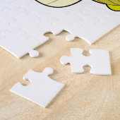 Papagei mit Banane Puzzle (Seite)
