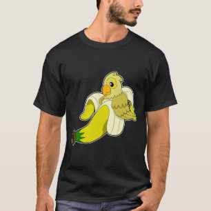 Papagei mit Banane T-Shirt