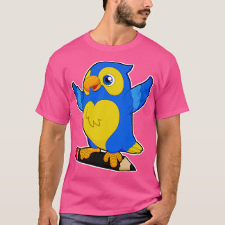 Papagei mit Bleistift T-Shirt