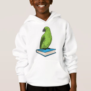 Papagei mit Buch Hoodie
