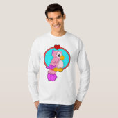 Papagei mit Herz T-Shirt (Vorne ganz)