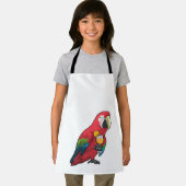 Papagei mit Orangensaftglas Schürze (Insitu)