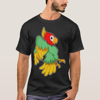 Papagei mit rotem Kopf T-Shirt