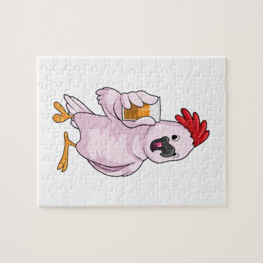 Papagei mit Saft Puzzle (Horizontal)