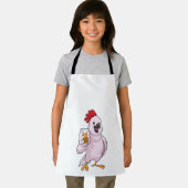 Papagei mit Saft Schürze (Insitu)