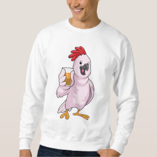 Papagei mit Saft Sweatshirt