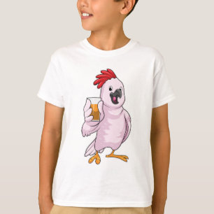 Papagei mit Saft T-Shirt