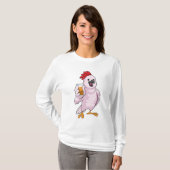 Papagei mit Saft T-Shirt (Vorne ganz)