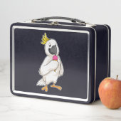 Papagei mit Waffeleis Metall Brotdose (Beispiel)