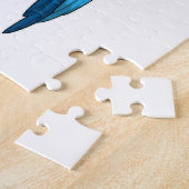 Papagei mit Zylinder Puzzle (Seite)