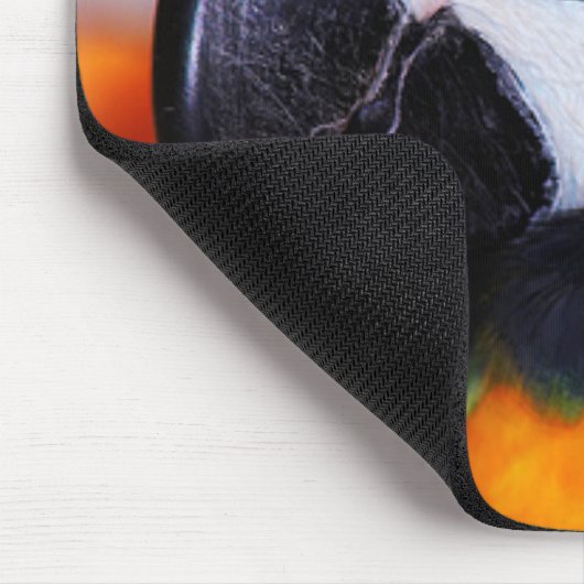 Papagei Mousepad (Ecke)