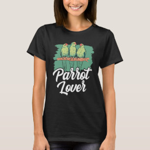 Papagei Niedliche Papageien Haustier T-Shirt