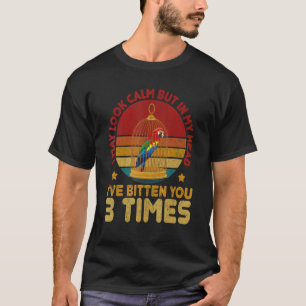 Papagei Nymphensittich Liebesvogel Hahn Hühner Wel T-Shirt