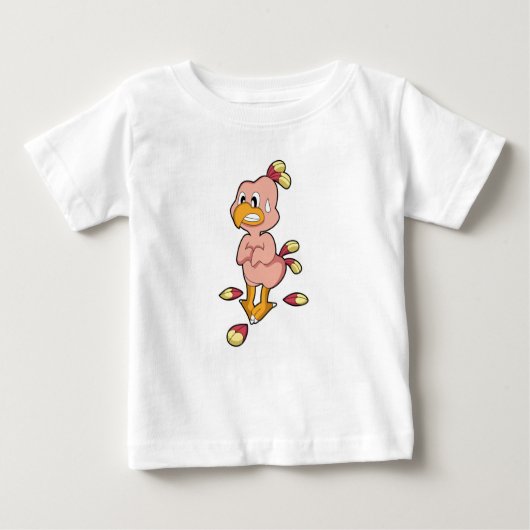 Papagei ohne Feathers.PNG Baby T-shirt (Vorderseite)