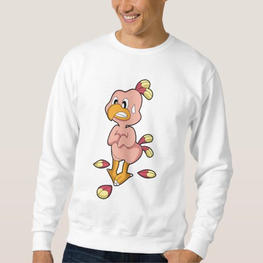Papagei ohne Feathers.PNG Sweatshirt (Vorderseite)