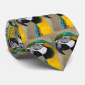 Papagei, Papagei, Papagei, Papagei, Papagei, Krawatte (Gerollt)