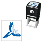 Papagei Permastempel (Beispiel)