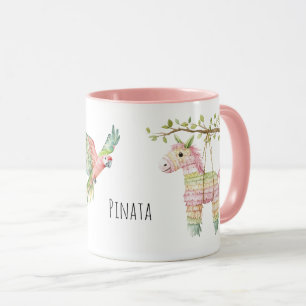 Papagei & Piñata Tasse