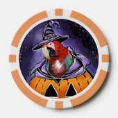 Papagei Pokerchips (Vorderseite)