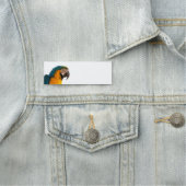 Papagei-Post-it-Hinweise Namensschild (Beispiel)