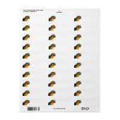 Papagei-Post-it-Notizen (Vorne)
